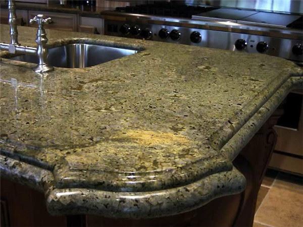 tropical green granite countertops kitchentops worktop