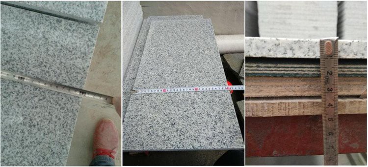 kashmir white granite tiles inspection