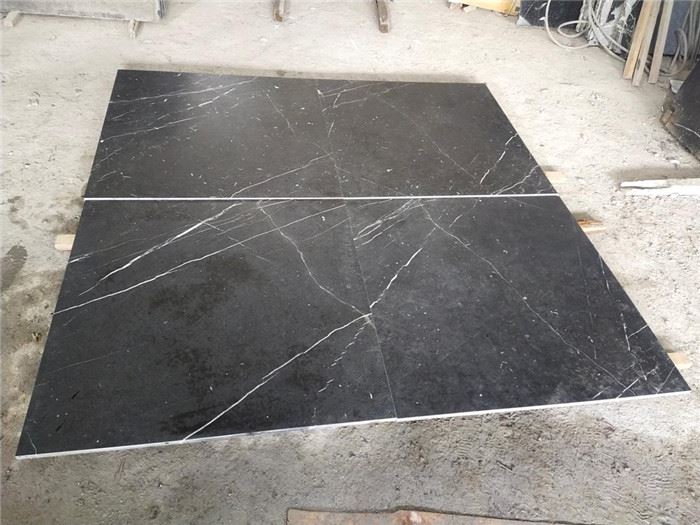black marble floor kitchen tiles