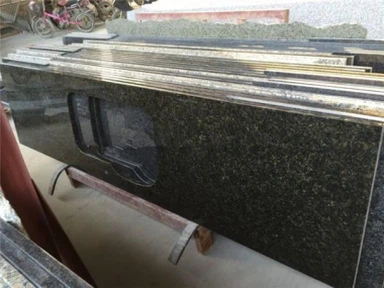 Green Butterfly granito stalviršiai