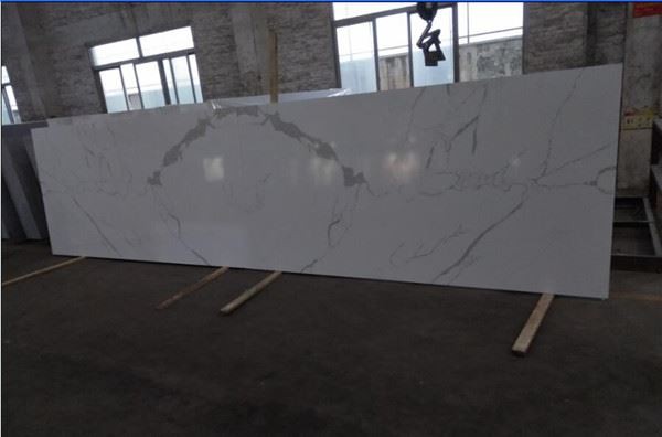 statuario white quartz for countertop