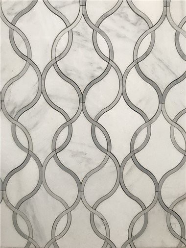 Marmuro mozaikinių plytelių freskos