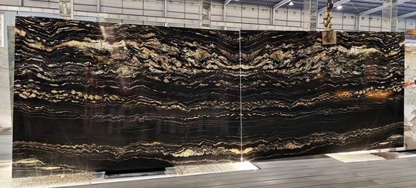 Black Taurus Granite Book Matched