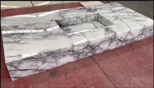 Milas Lilac Marble vanity top