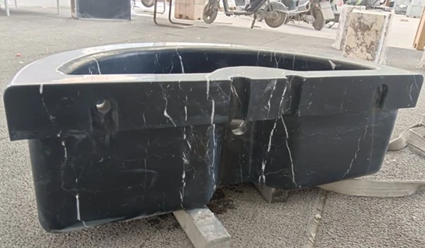Black Marquina Sink