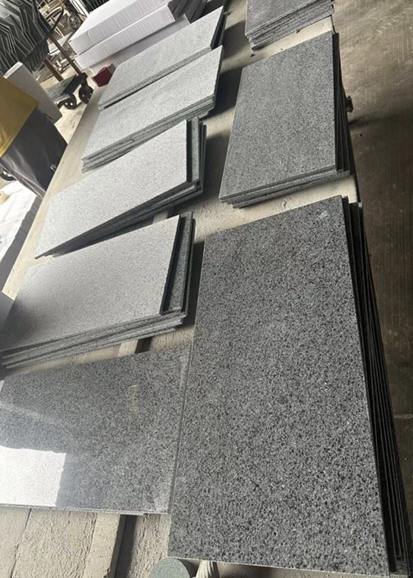Sesame Black Granite Floor Tile