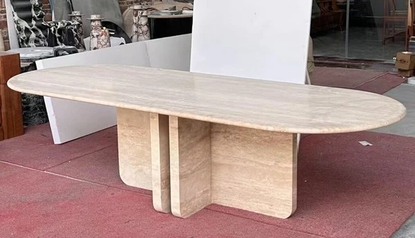 Travertine Rectangular Tables